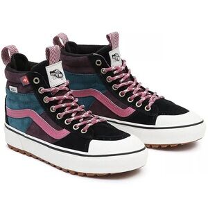 Vans Sk8-Hi MTE-2 Trekker Multi Color Waterproof Insulated Boots Men 7 Women 8.5